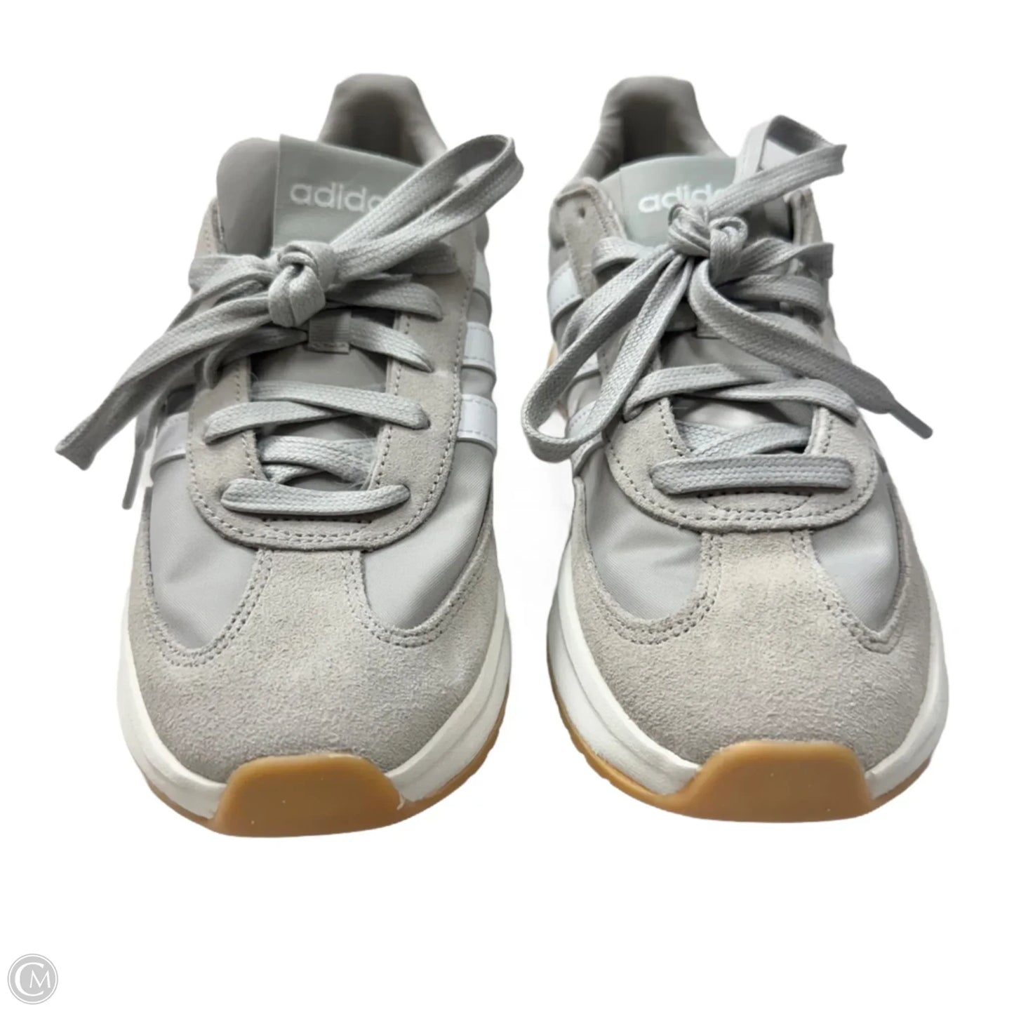 Shoes Athletic By Adidas In Grey & White, Size: 7