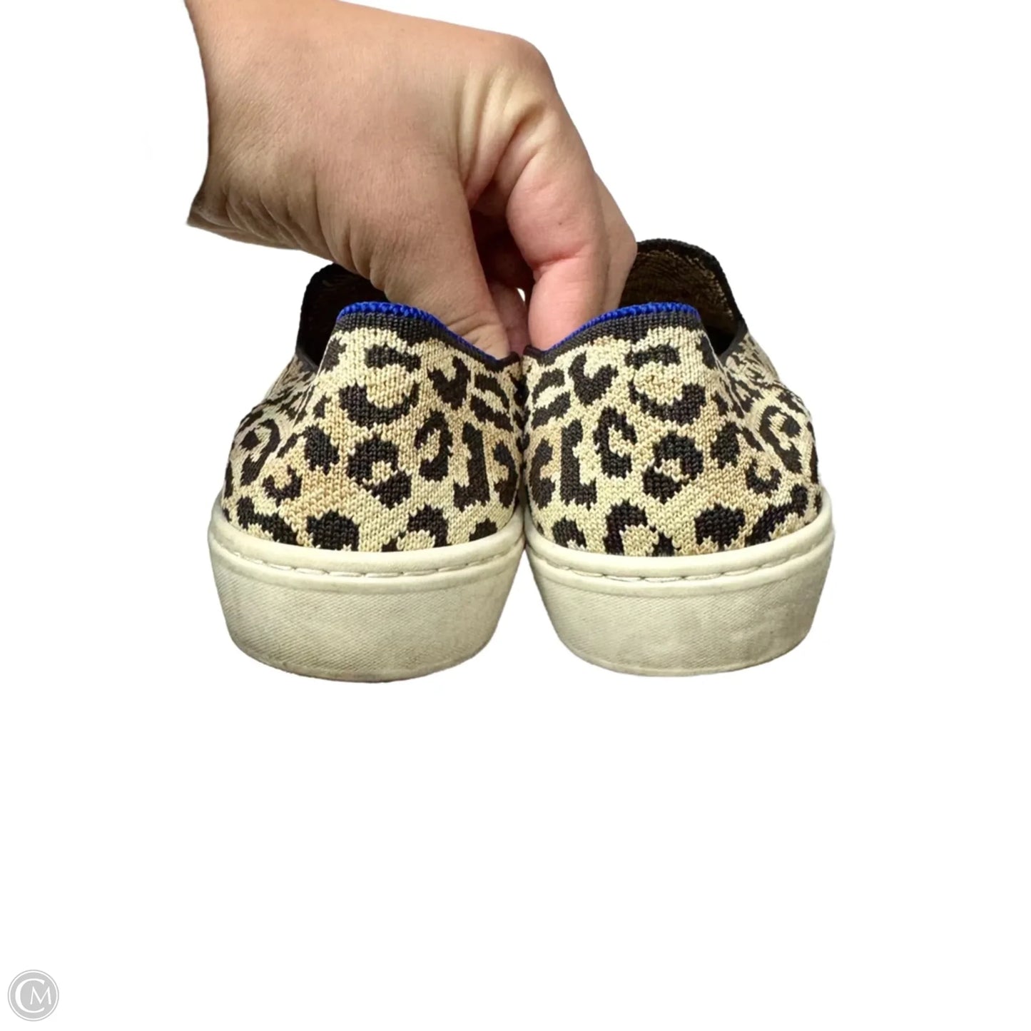 Shoes Sneakers By Rothys In Leopard Print, Size: 6