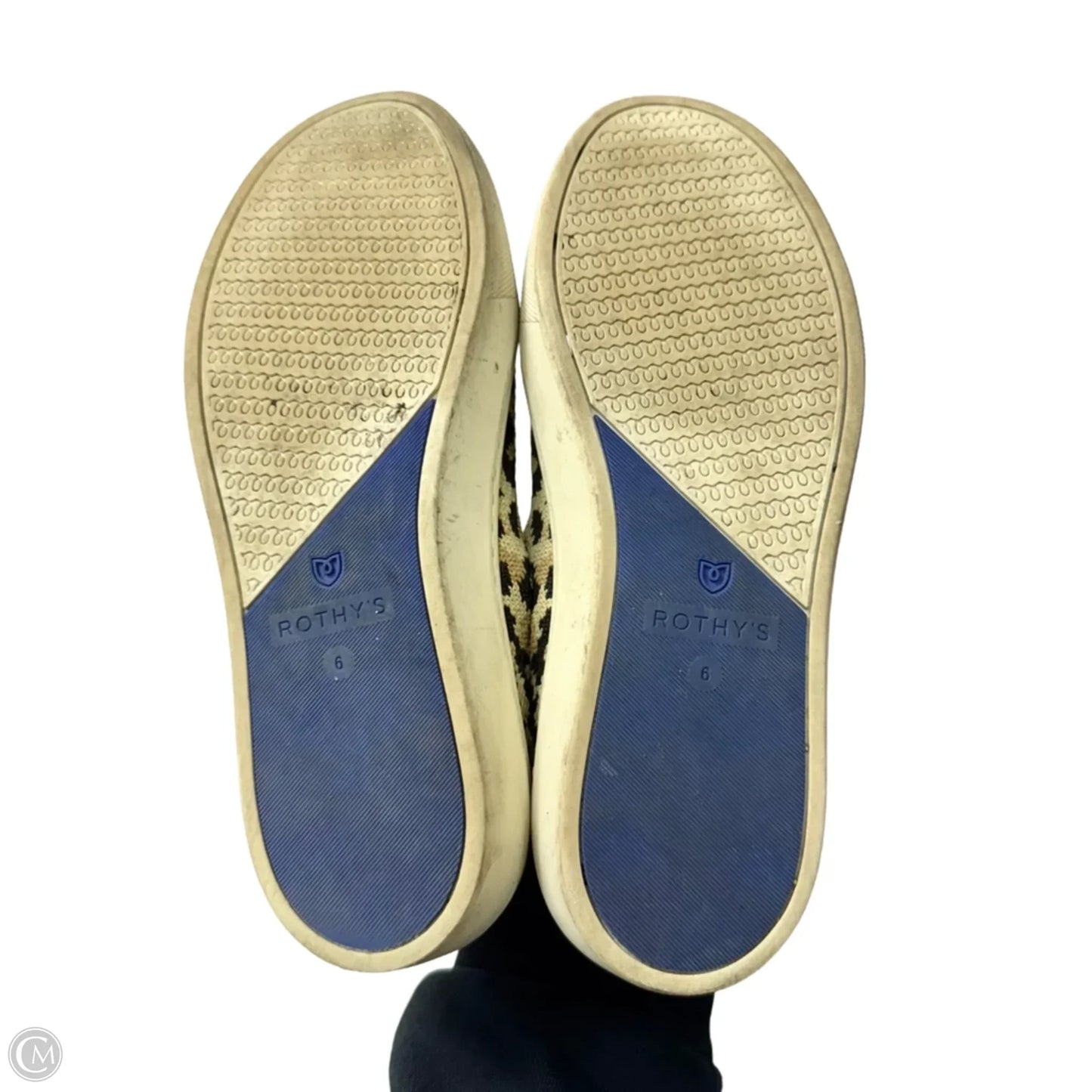 Shoes Sneakers By Rothys In Leopard Print, Size: 6