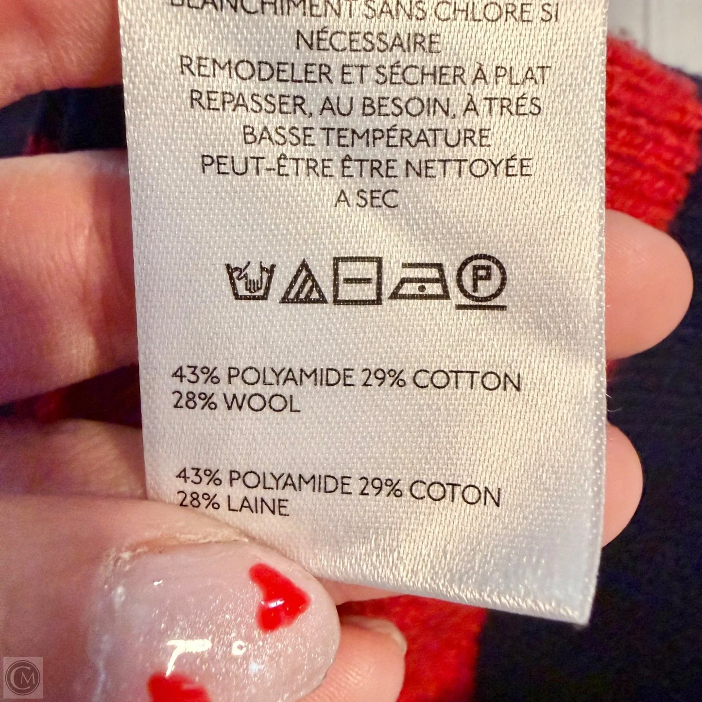 Top Long Sleeve By We The Free In Striped Pattern, Size: L