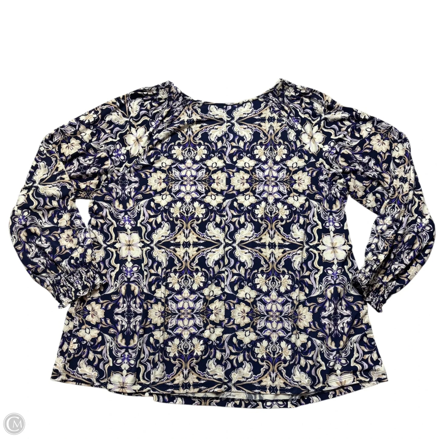 Top Long Sleeve By Lane Bryant In Floral Print, Size: 3x