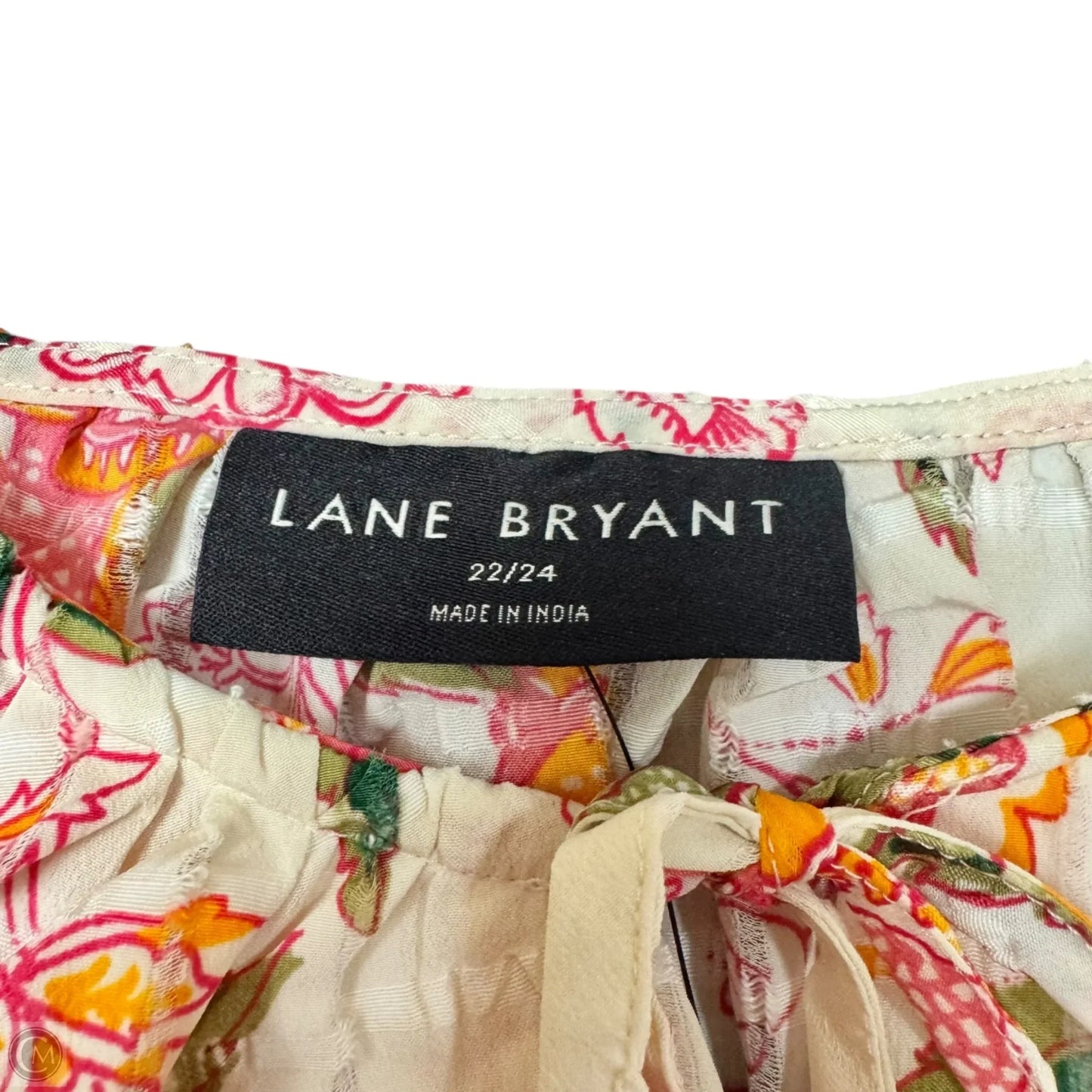 Top Long Sleeve By Lane Bryant In Floral Print, Size: 3x