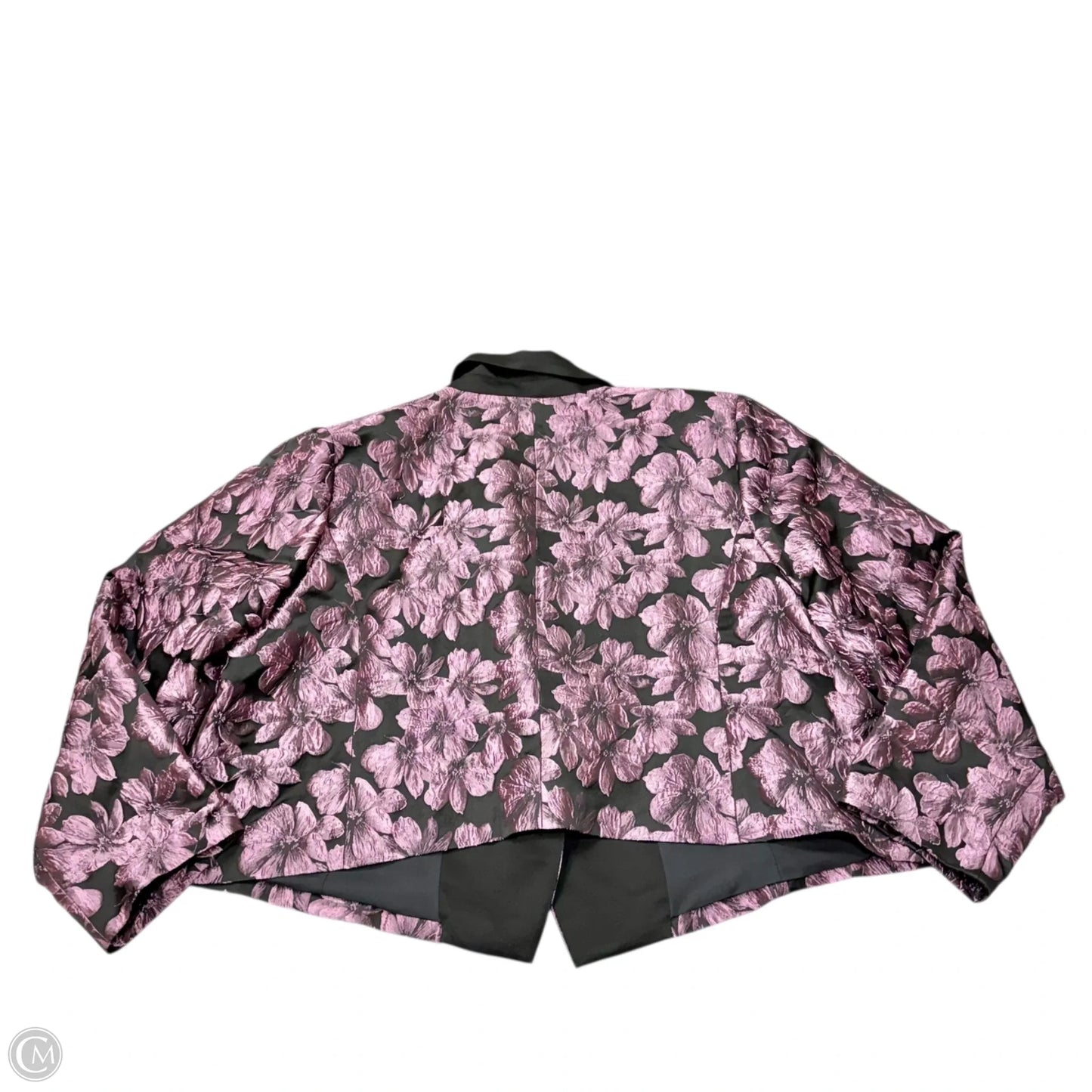 Blazer By Eloquii In Floral Print, Size: 4x