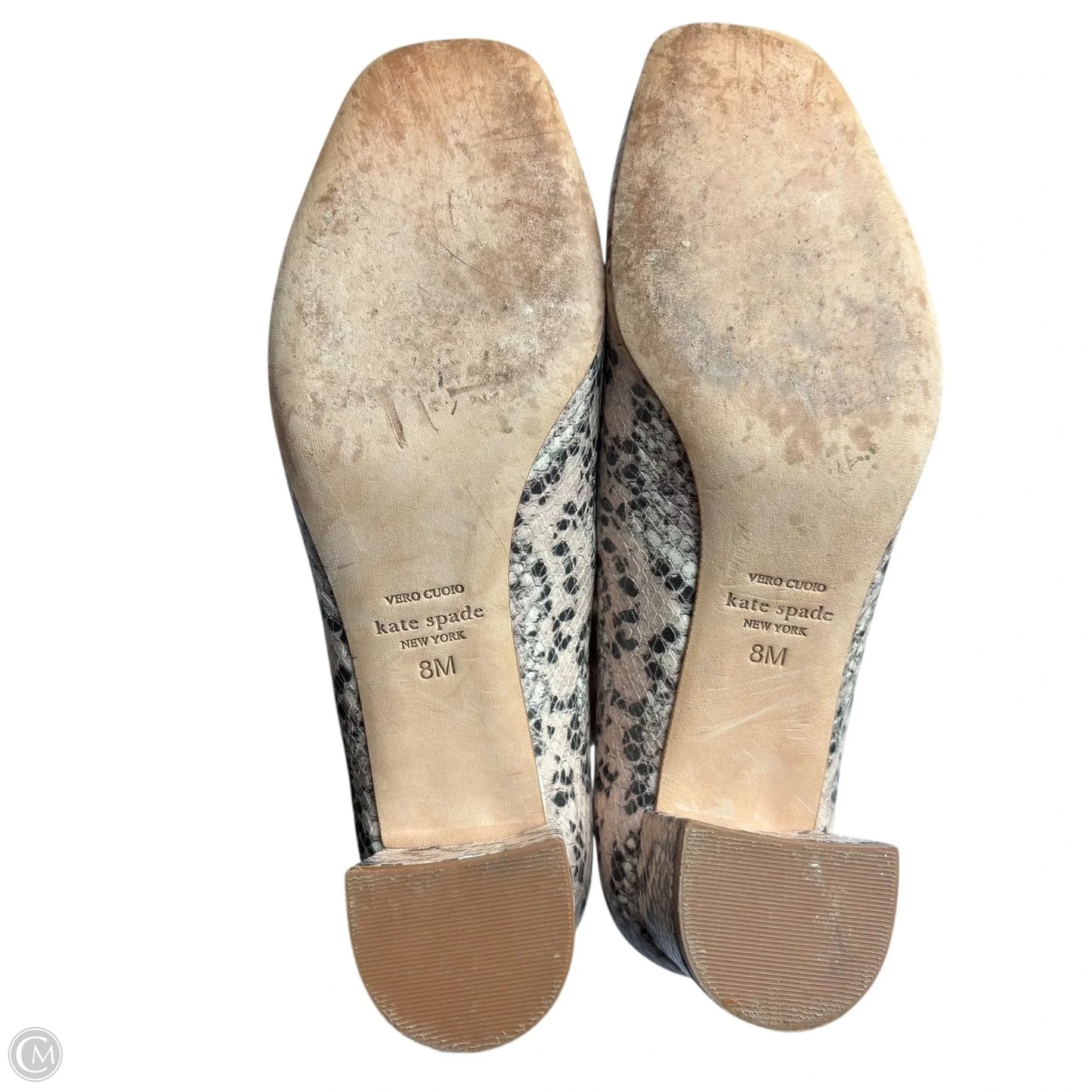 Shoes Designer By Kate Spade In Snakeskin Print, Size: 8