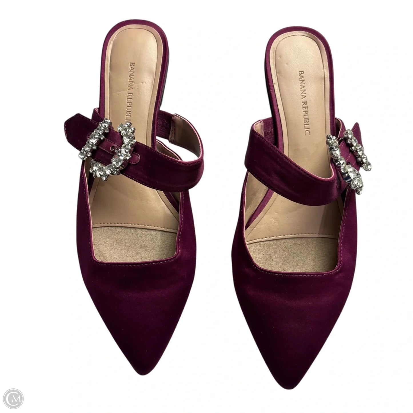 Shoes Flats By Banana Republic In Purple, Size: 6.5