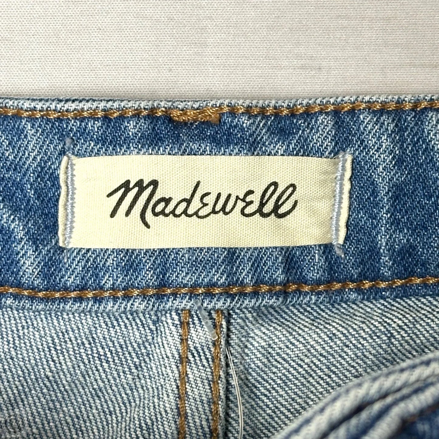 Jeans Flared By Madewell In Blue Denim, Size: 14
