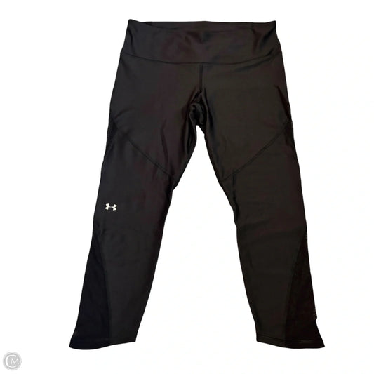 Athletic Leggings By Under Armour In Black, Size: Xl