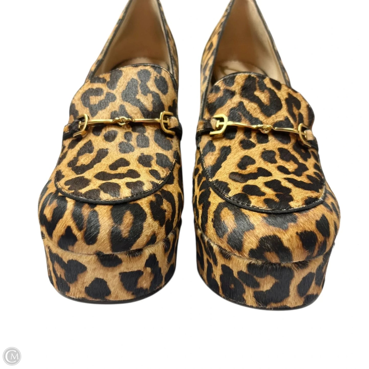 Shoes Heels Platform By Sam Edelman In Leopard Print, Size: 10