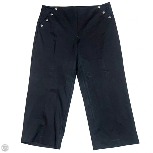 Pants Wide Leg By Zac And Rachel In Black, Size: 3x