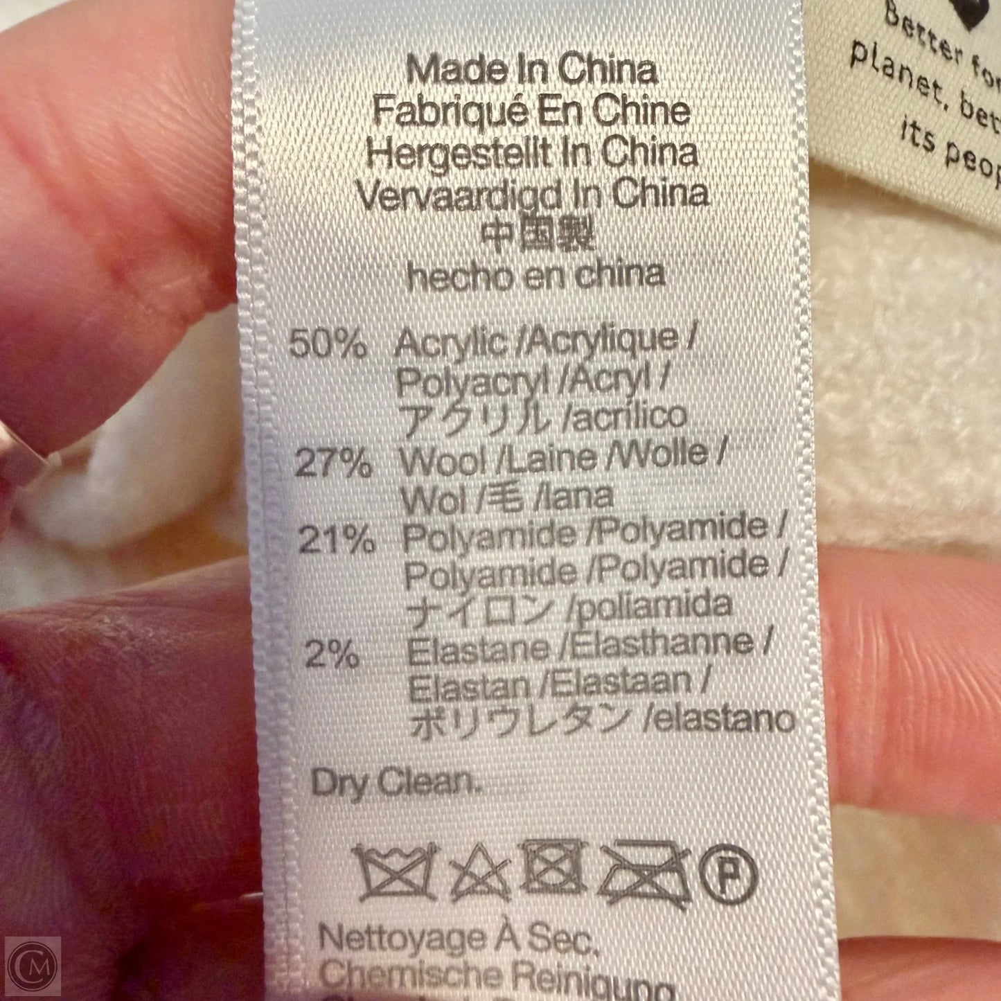 Sweater By Madewell In Cream, Size: 2x