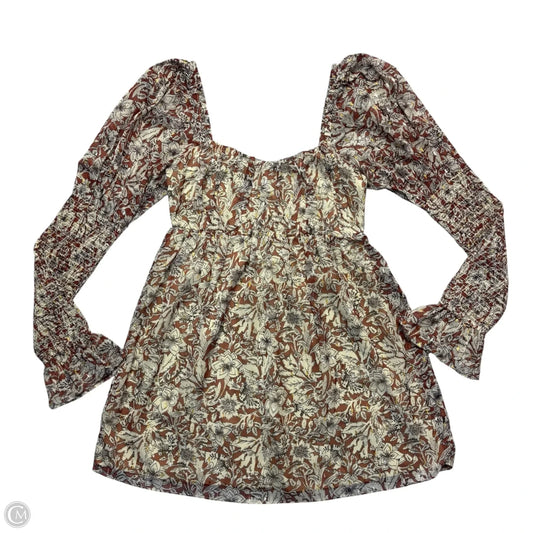 Dress Casual Short By House Of Harlow In Floral Print, Size: M