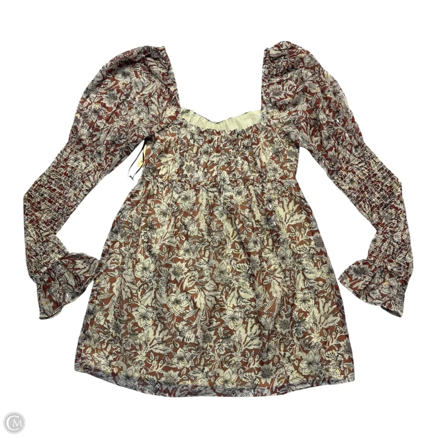 Dress Casual Short By House Of Harlow In Floral Print, Size: M