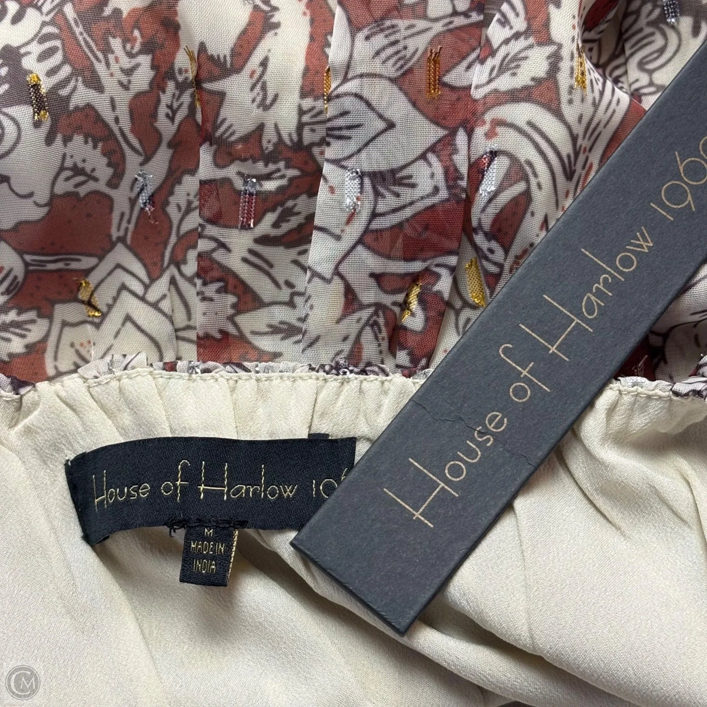 Dress Casual Short By House Of Harlow In Floral Print, Size: M