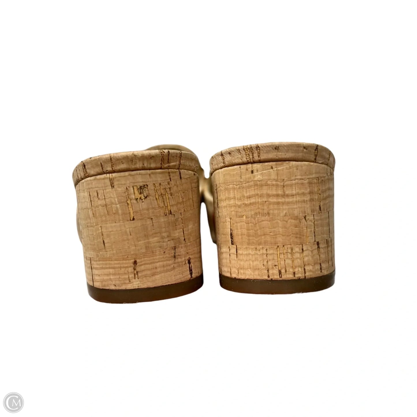 Sandals Heels Kitten By Vaneli In Brown, Size: 5