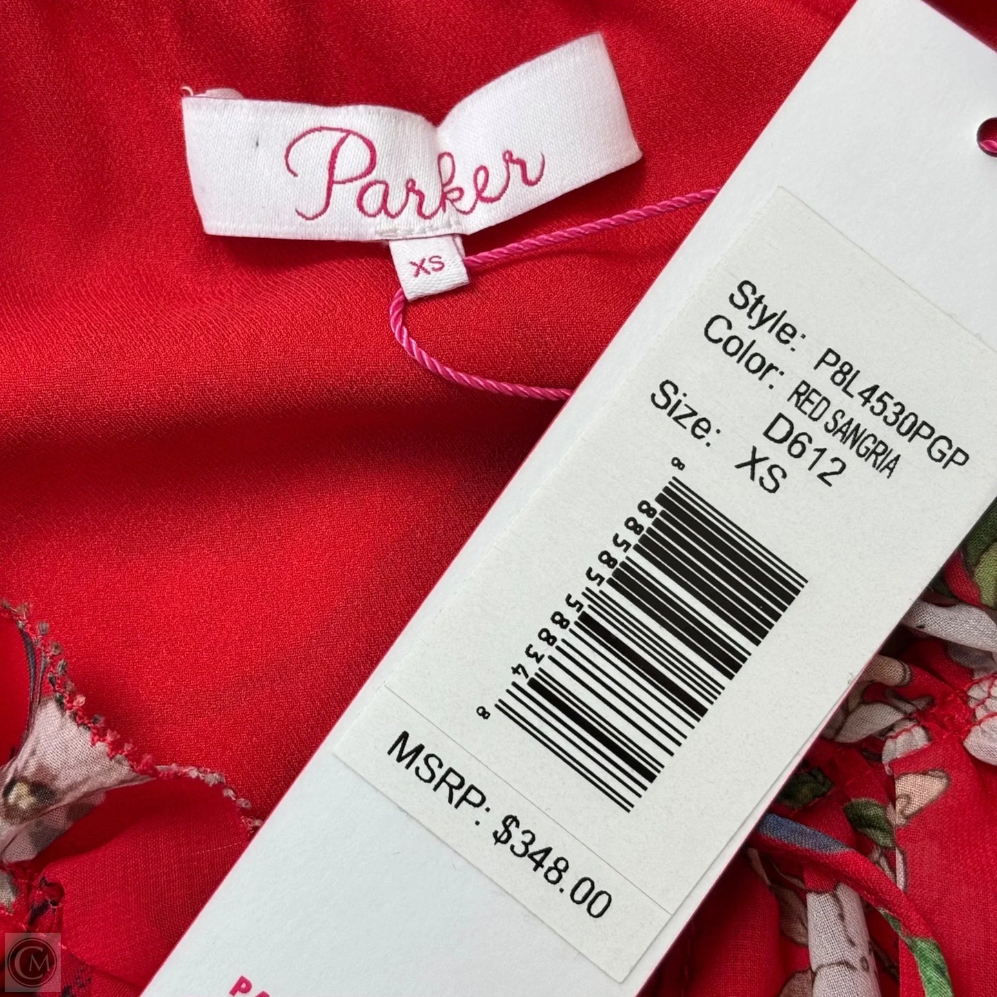 Dress Casual Short By Parker In Floral Print, Size: Xs
