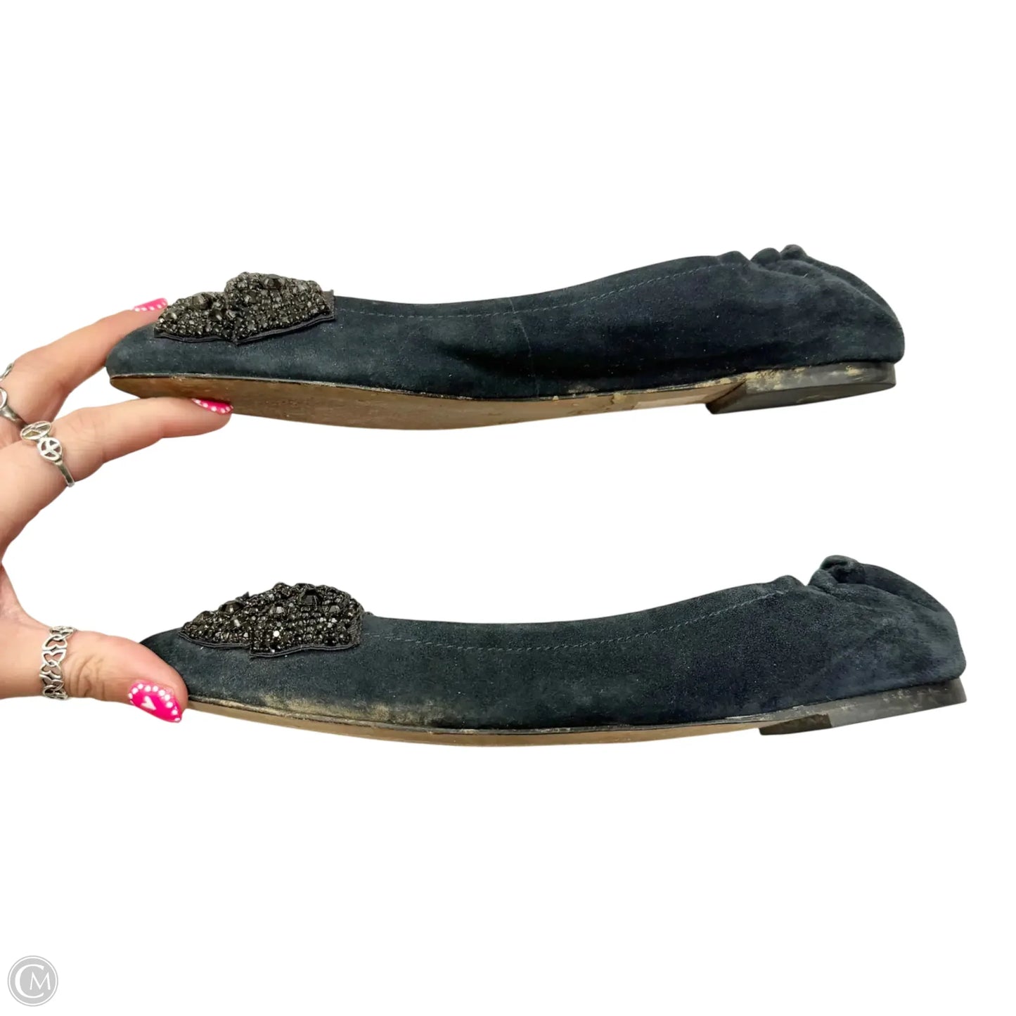 Shoes Designer By Tory Burch In Black, Size: 9.5