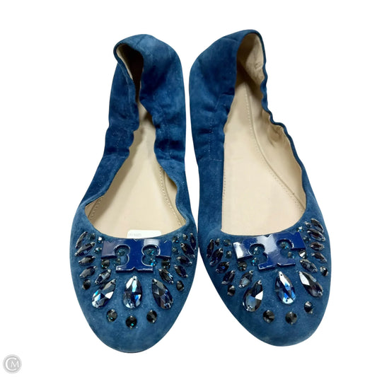 Shoes Designer By Tory Burch In Navy, Size: 9.5