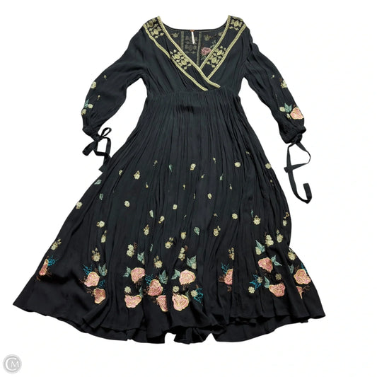 Dress Casual Midi By Free People In Floral Print, Size: S