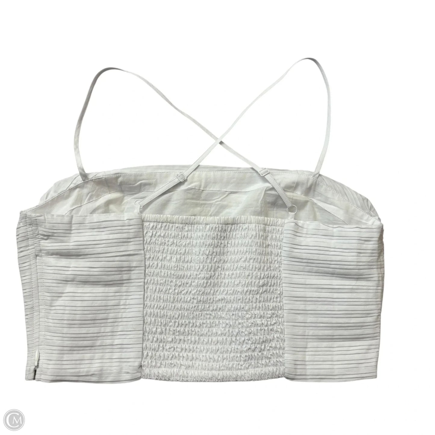 Top Sleeveless By Madewell In White, Size: M