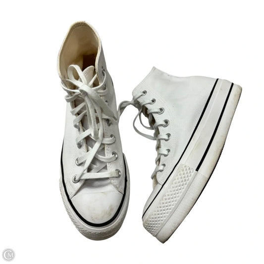 Shoes Sneakers Platform By Converse In White, Size: 7