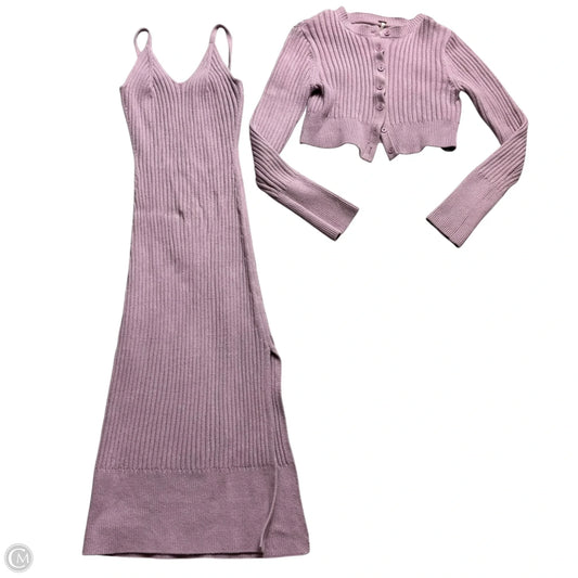 Dress Set 2pc By Free People In Purple, Size: Xs