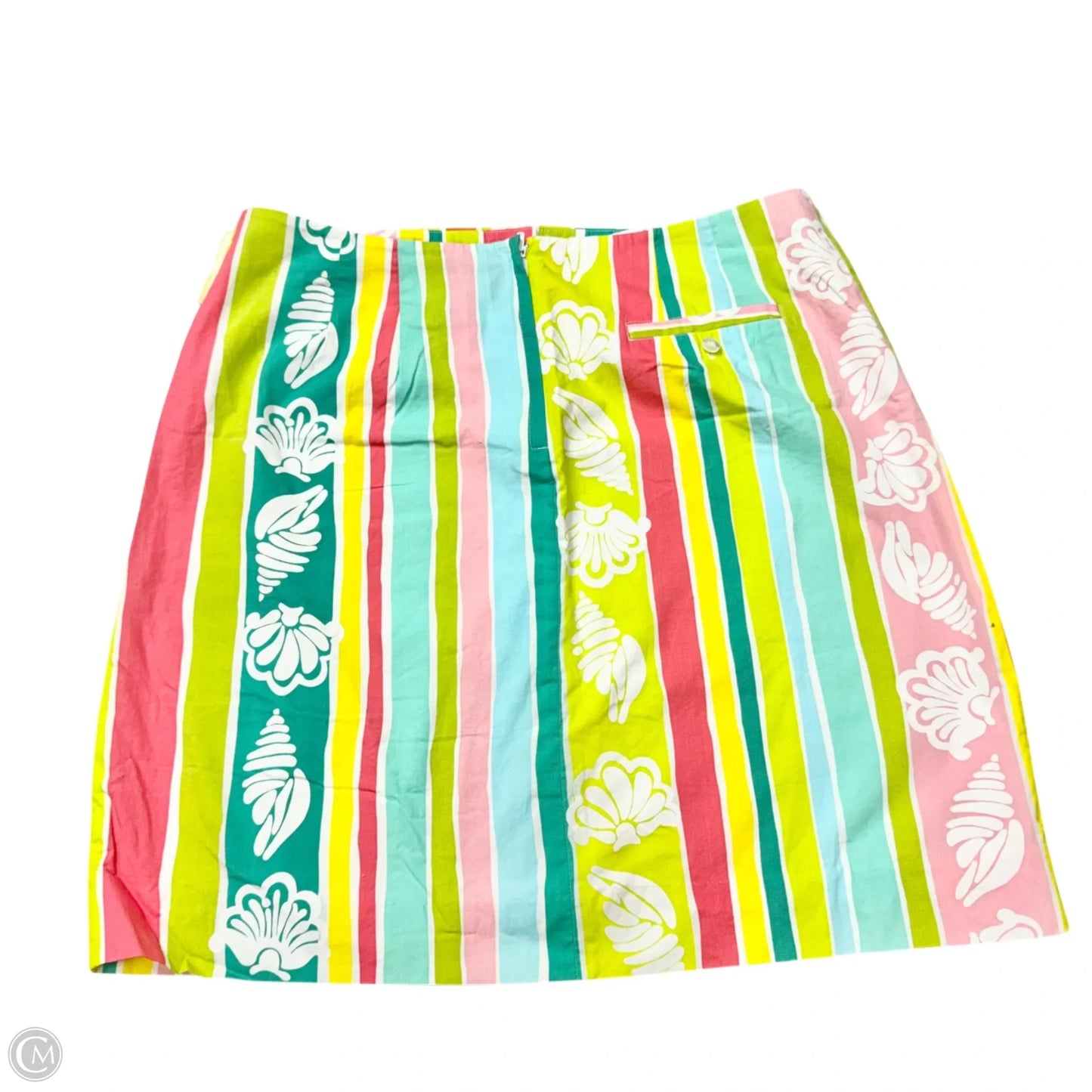 Skirt Designer By Lilly Pulitzer In Striped Pattern, Size: 10