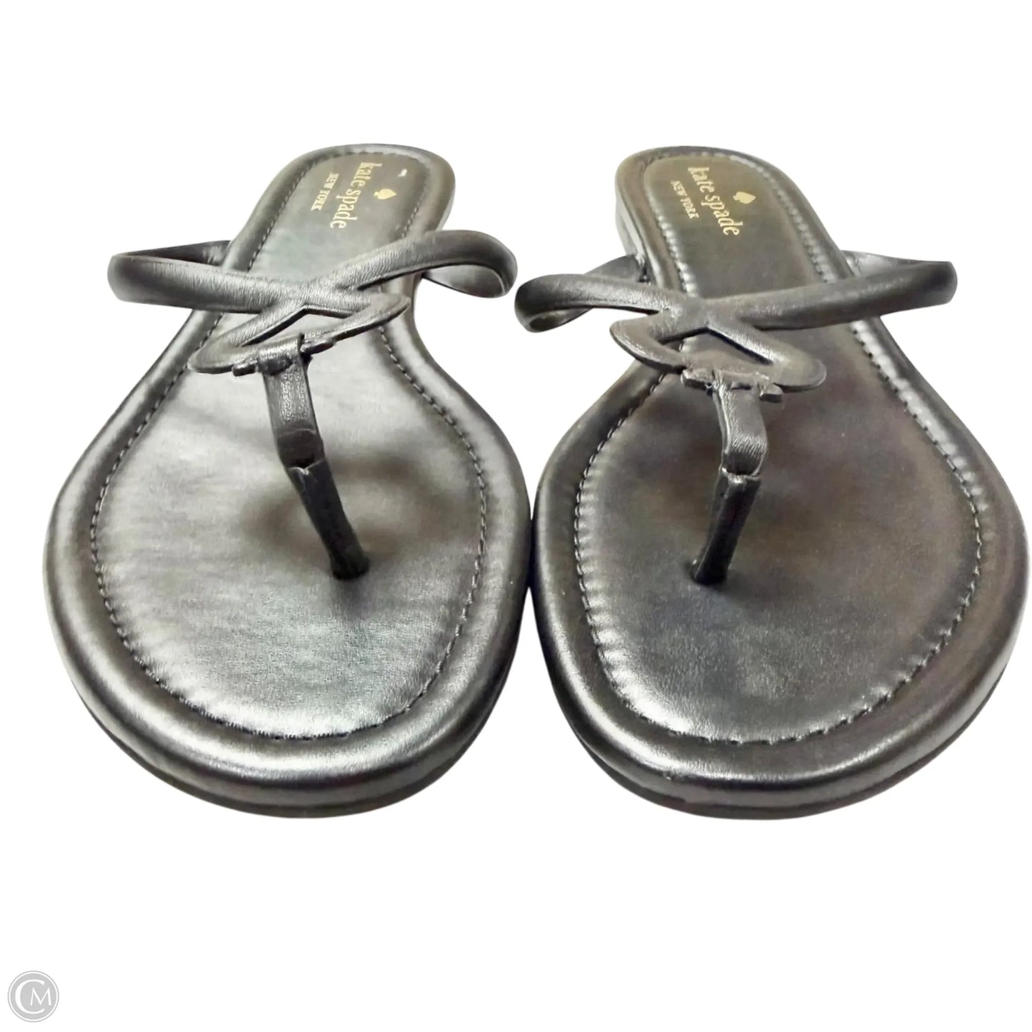 Sandals Designer By Kate Spade In Black, Size: 9