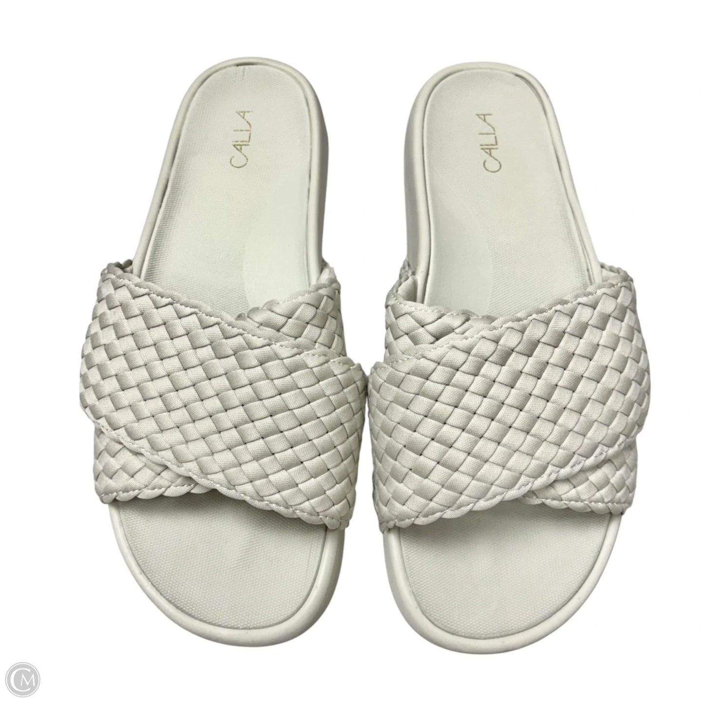 Sandals Flats By Calia In Grey, Size: 8