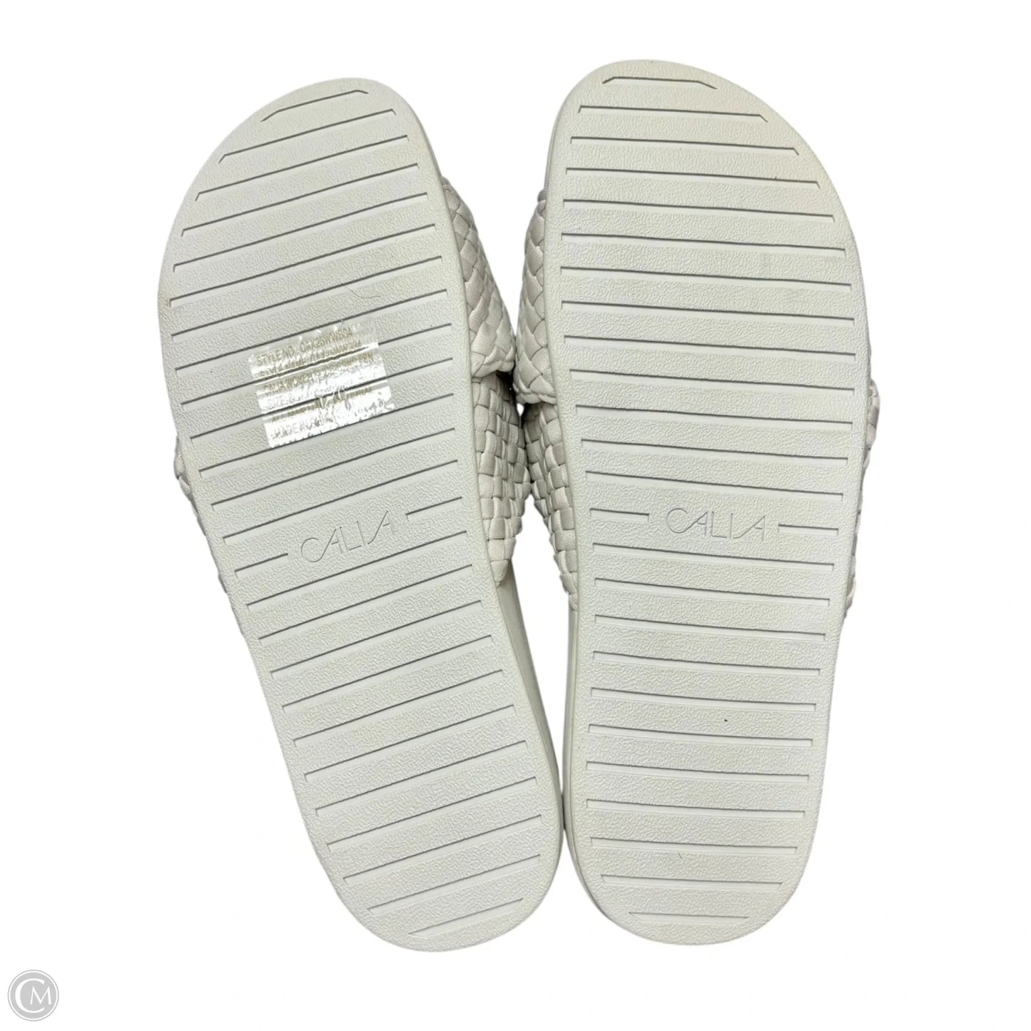 Sandals Flats By Calia In Grey, Size: 8