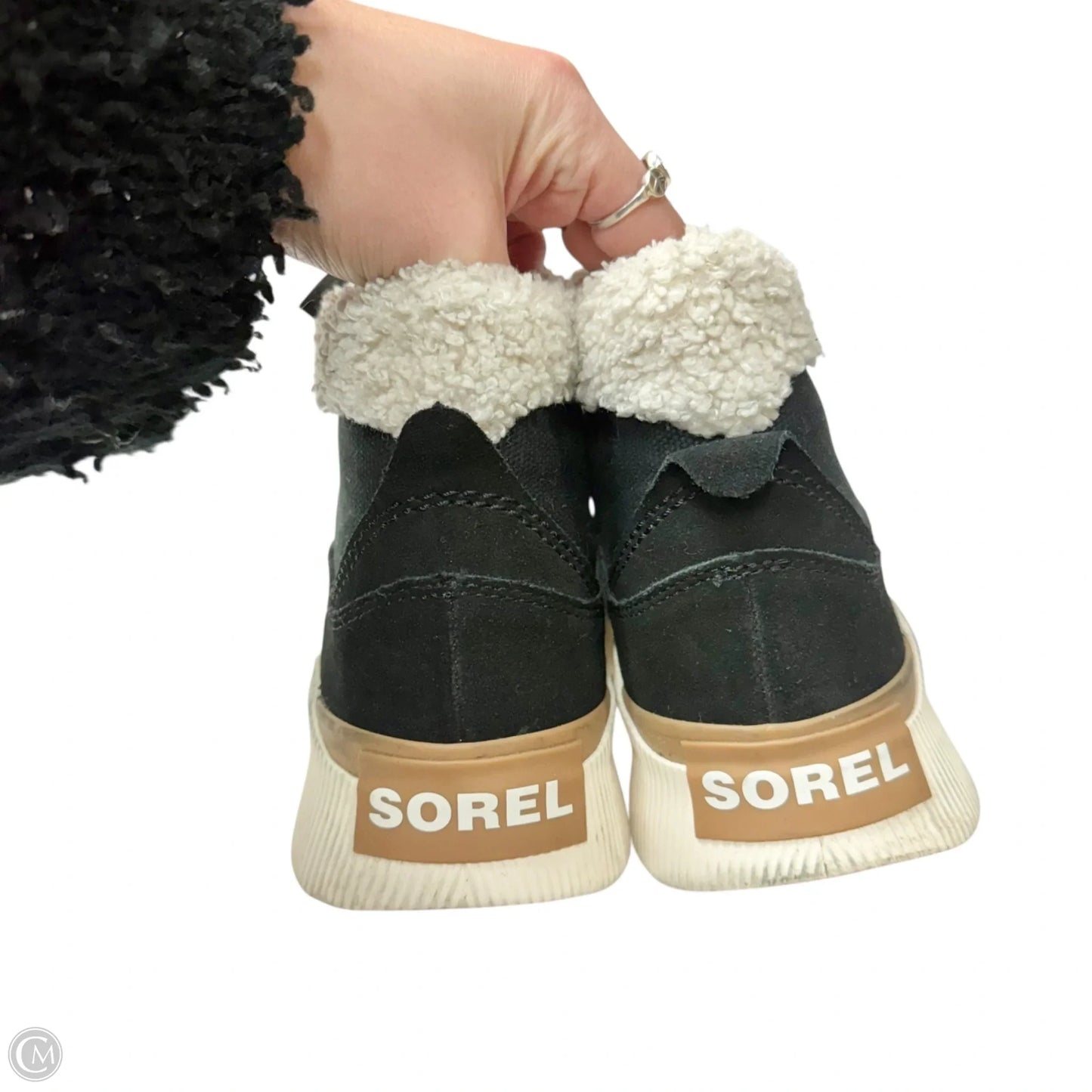 Boots Ankle Flats By Sorel In Black, Size: 8.5