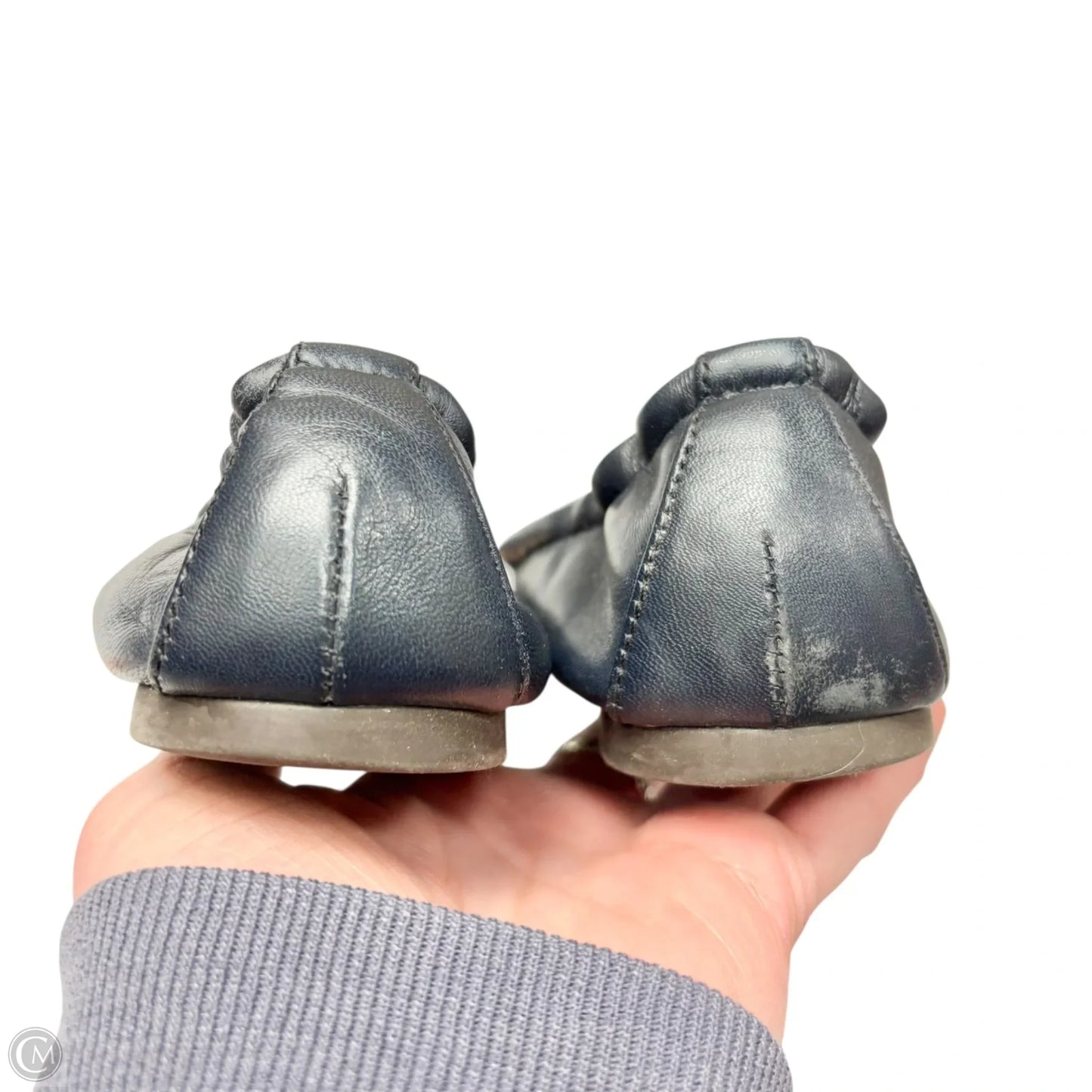 Shoes Designer By Tory Burch In Navy, Size: 7