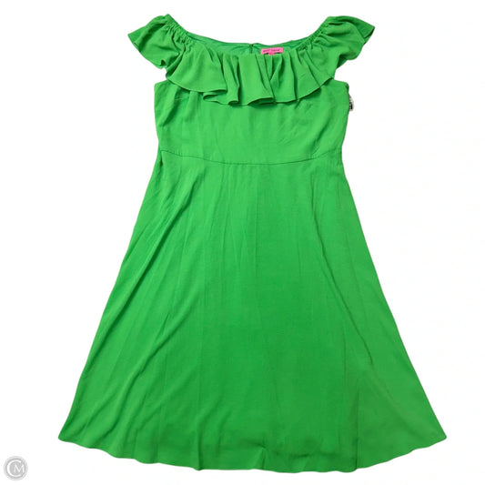 Dress Casual Midi By Betsey Johnson In Green, Size: 1x