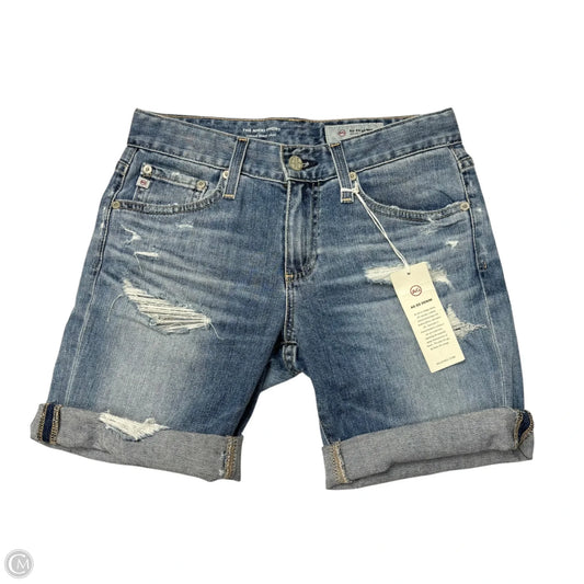 Shorts By Adriano Goldschmied In Blue Denim, Size: 0