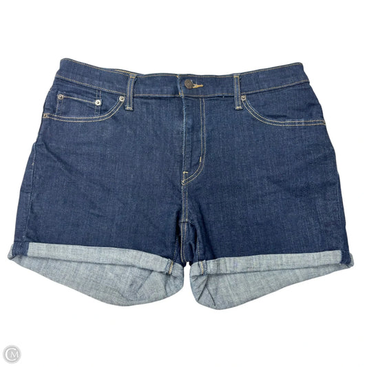Shorts By Levis In Blue Denim, Size: 14
