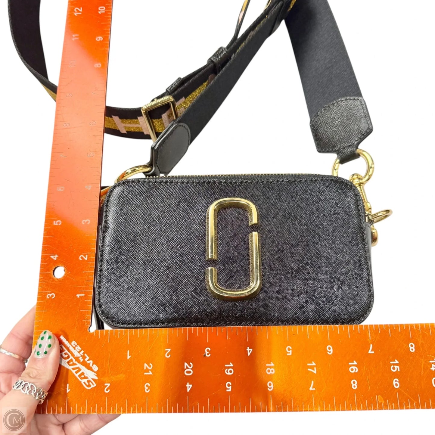 Crossbody Luxury Designer By Marc Jacobs, Size: Small