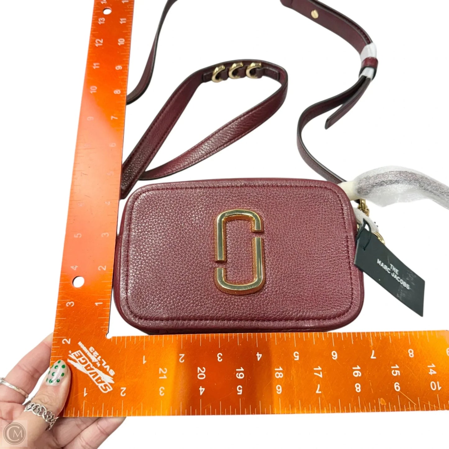 Crossbody Luxury Designer By Marc Jacobs, Size: Small