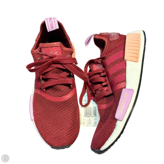 Shoes Athletic By Adidas In Maroon, Size: 5.5