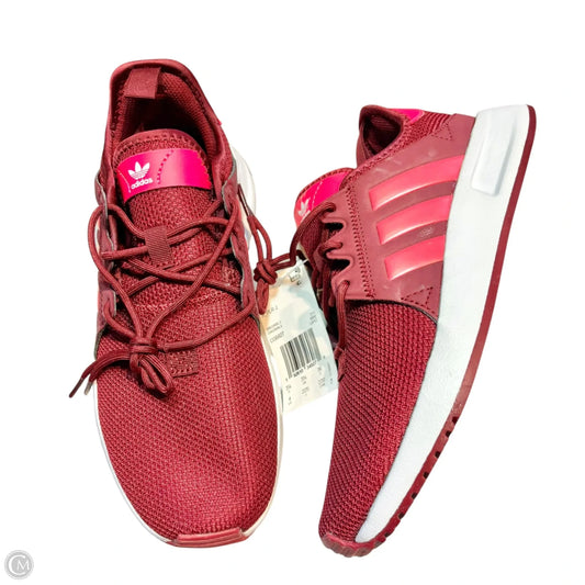 Shoes Athletic By Adidas In Maroon, Size: 6