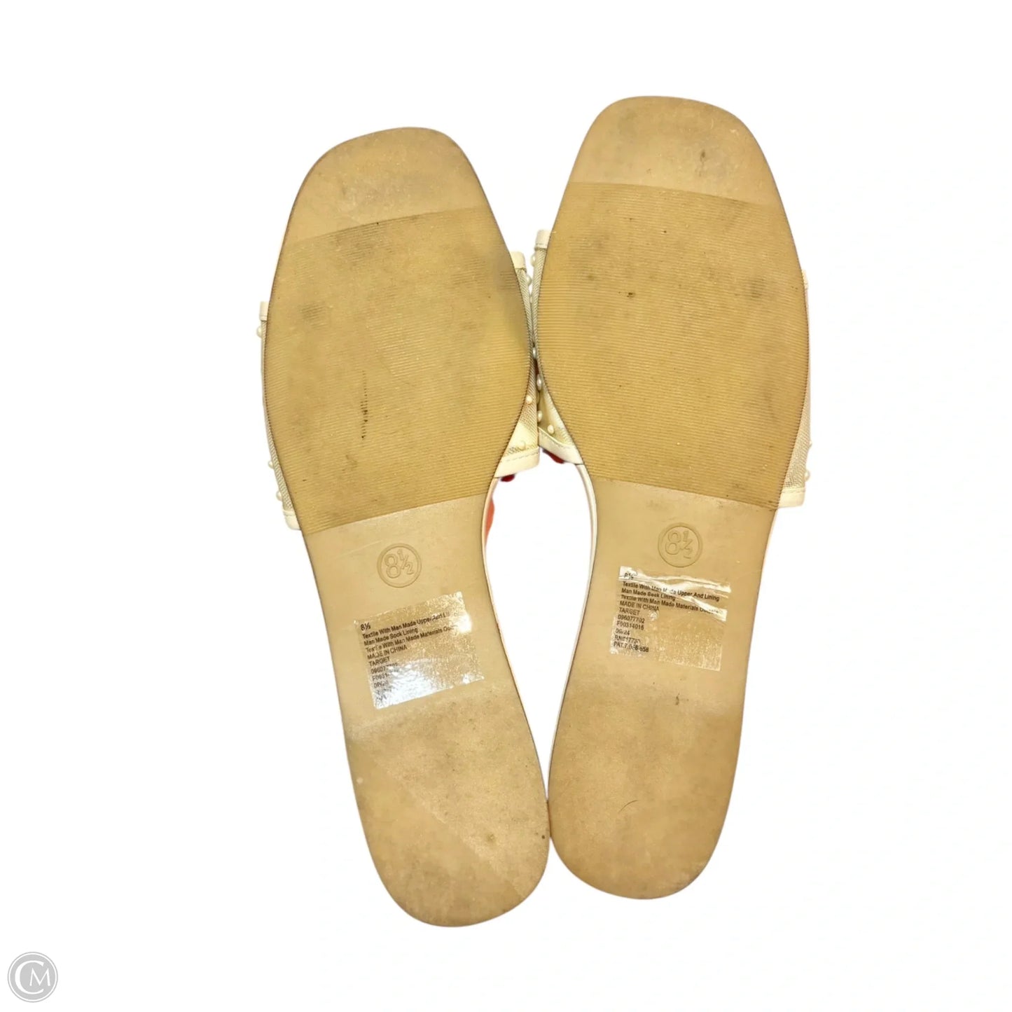 Sandals Flats By A New Day In Tan, Size: 8.5