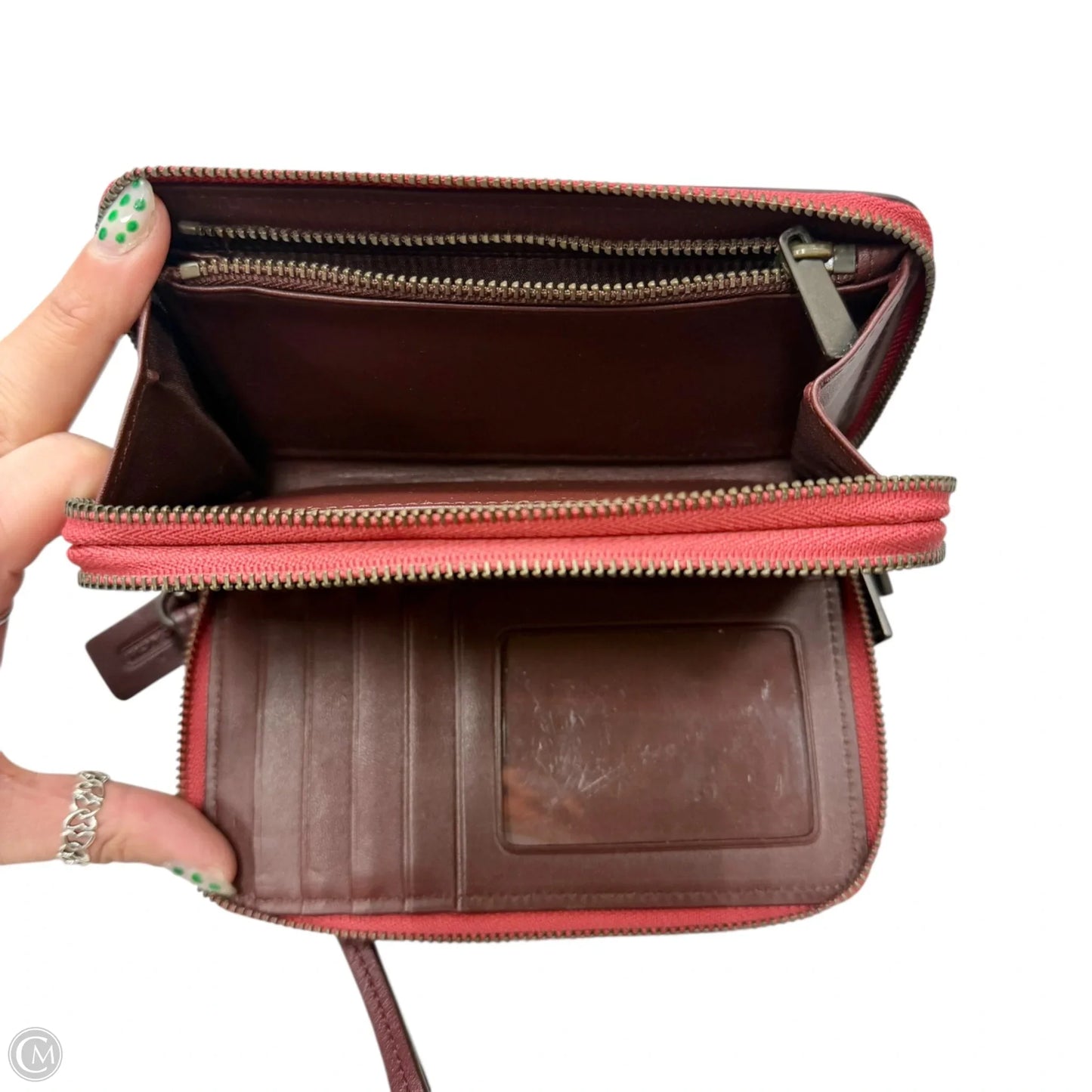 Wristlet Designer By Coach, Size: Small