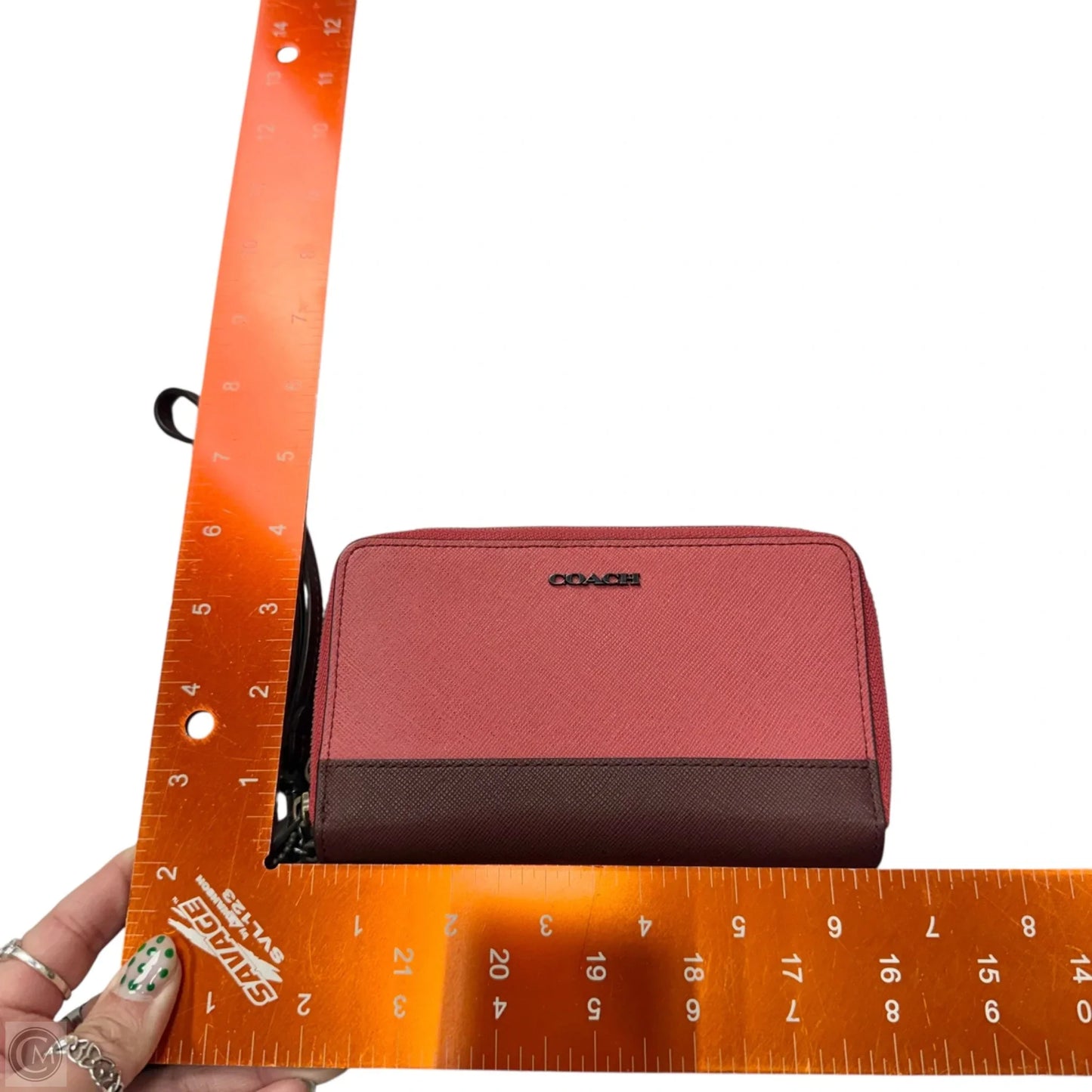 Wristlet Designer By Coach, Size: Small