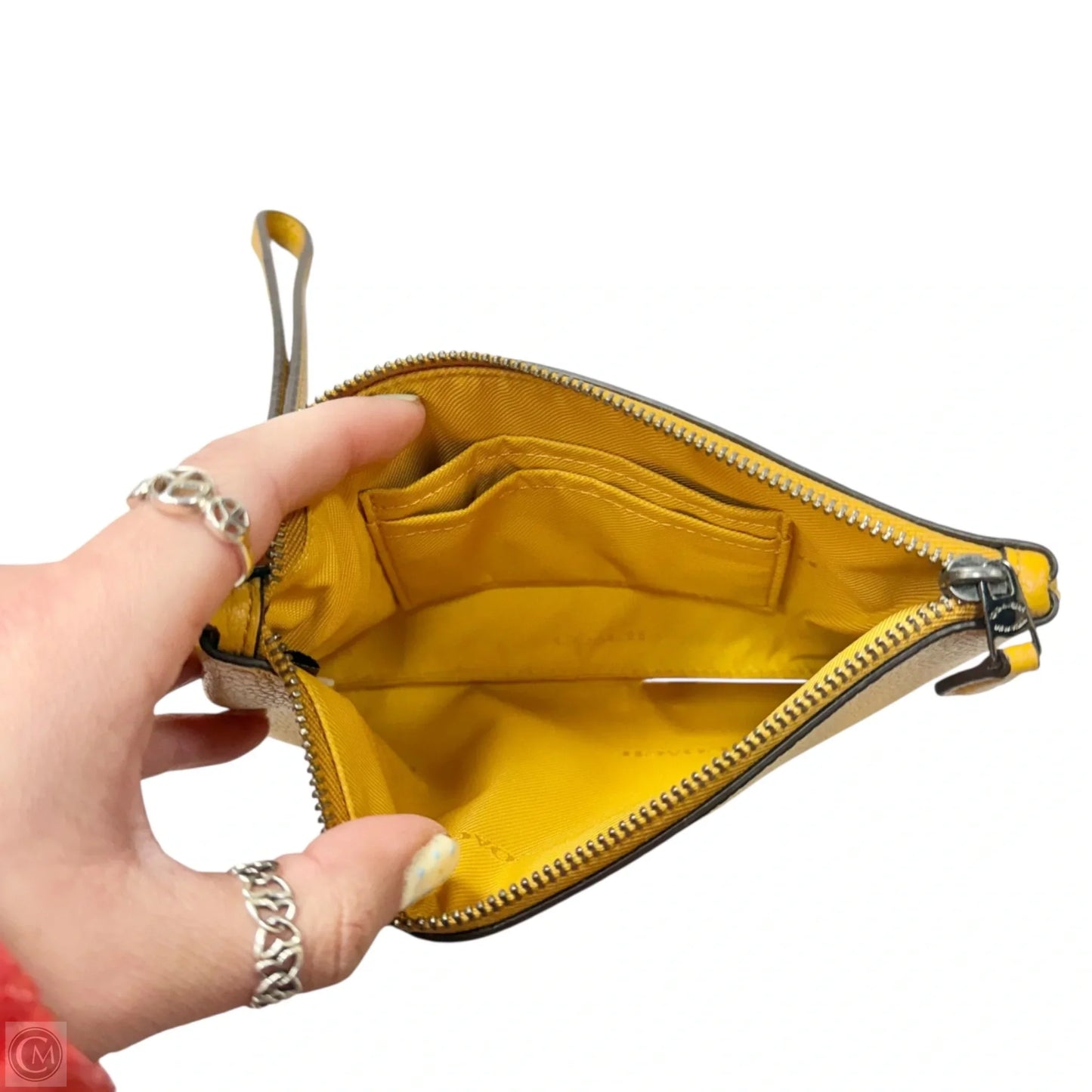 Wristlet Designer By Coach, Size: Medium