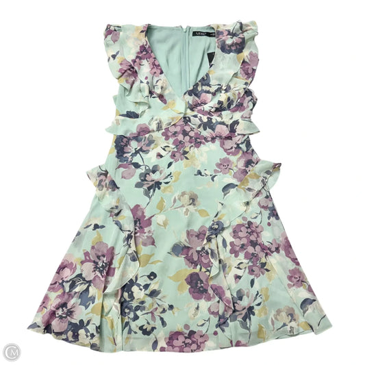 Dress Casual Midi By Lauren By Ralph Lauren In Floral Print, Size: Lp