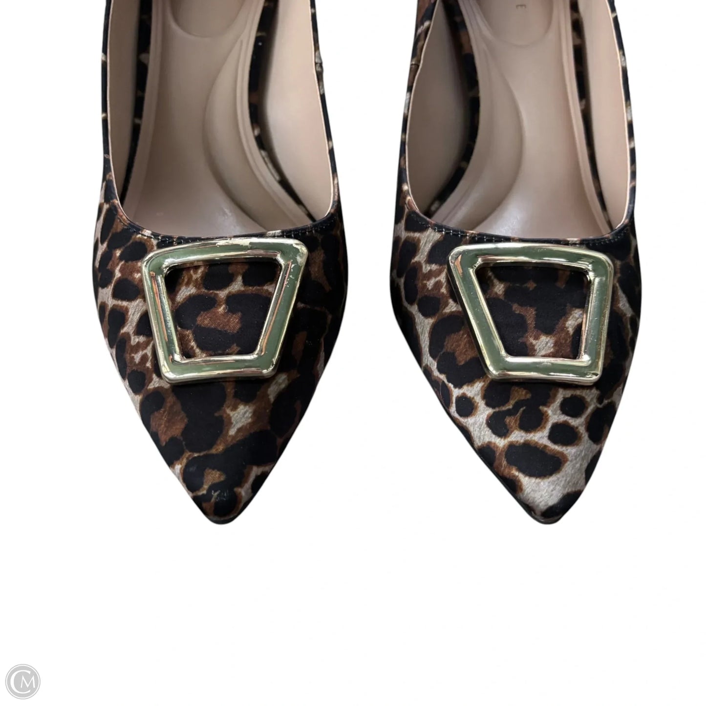 Shoes Heels Kitten By Kelly And Katie In Leopard Print, Size: 9