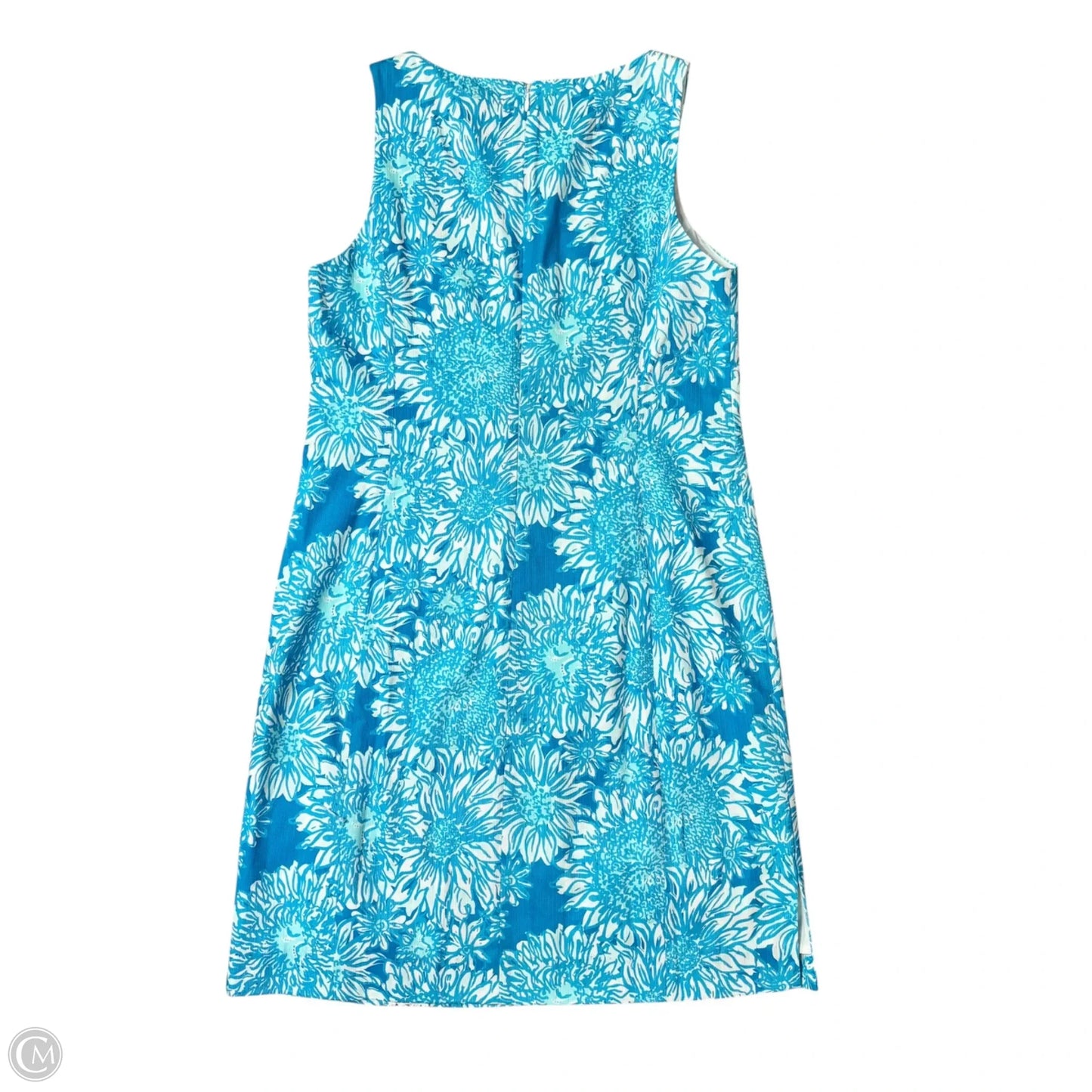 Dress Designer By Lilly Pulitzer In Blue & White, Size: S