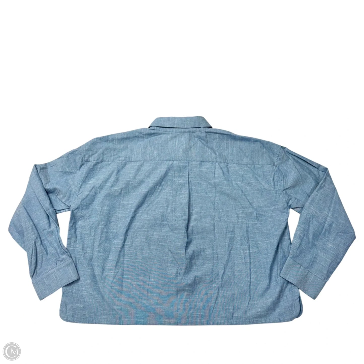 Top Long Sleeve By Tuckernuck In Blue, Size: Xl