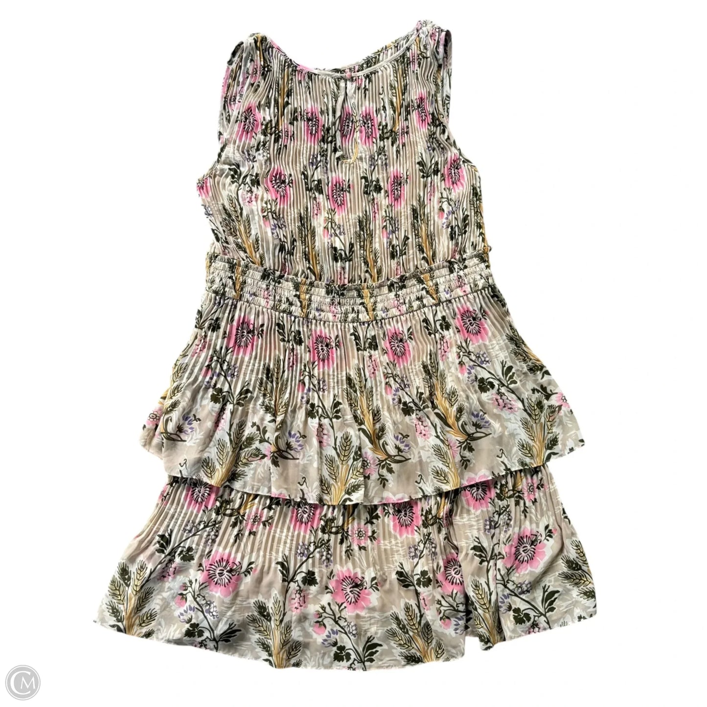 Dress Casual Short By Tracy Reese In Floral Print, Size: L