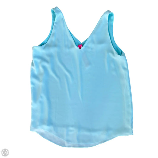 Top Sleeveless Designer By Lilly Pulitzer In Blue, Size: S