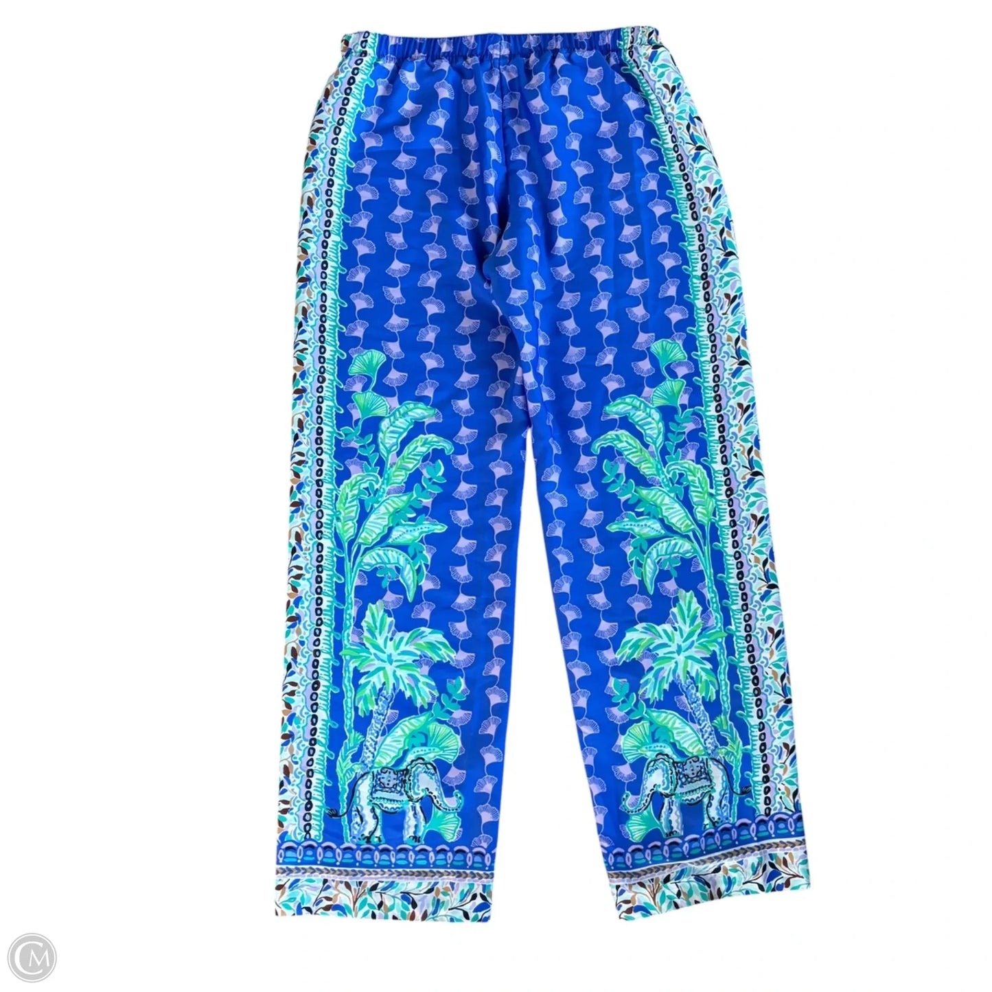 Pants Designer By Lilly Pulitzer In Blue & Purple, Size: S