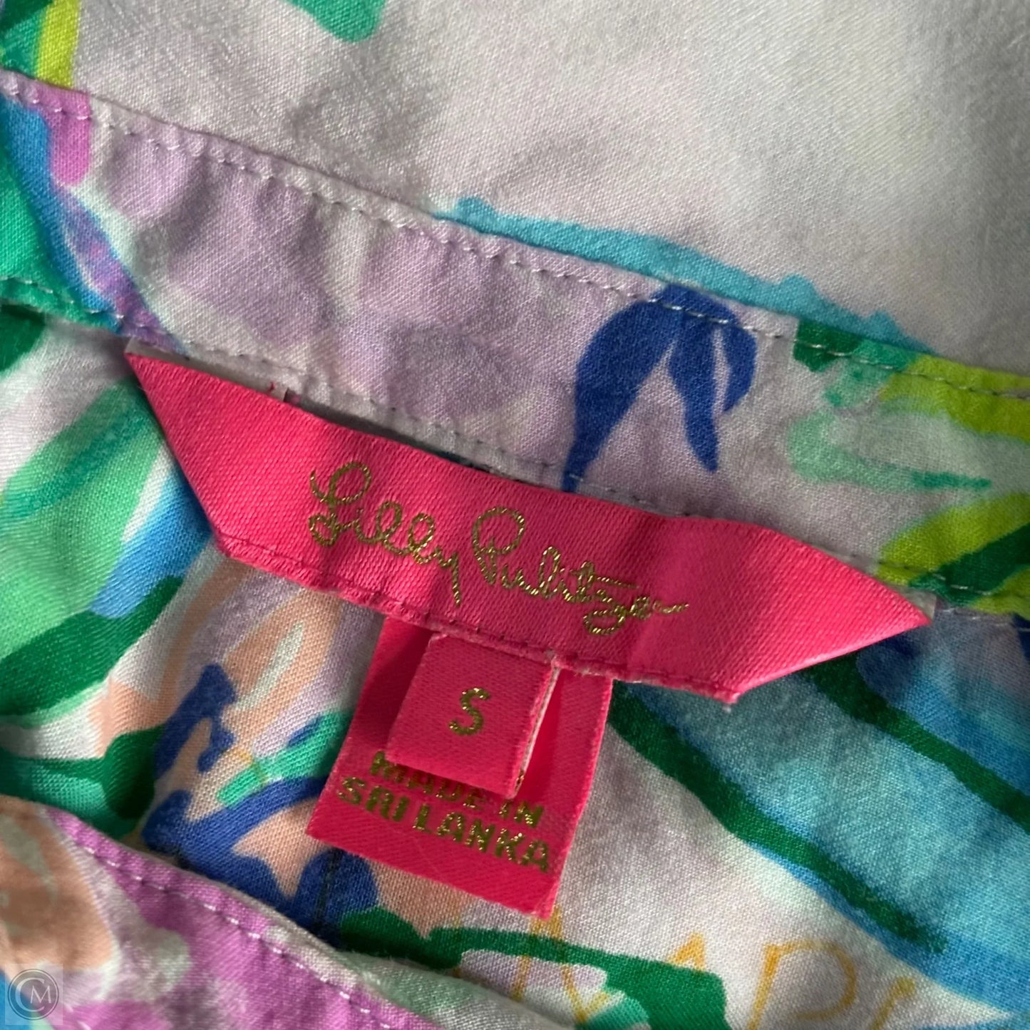 Dress Designer By Lilly Pulitzer In Floral Print, Size: S